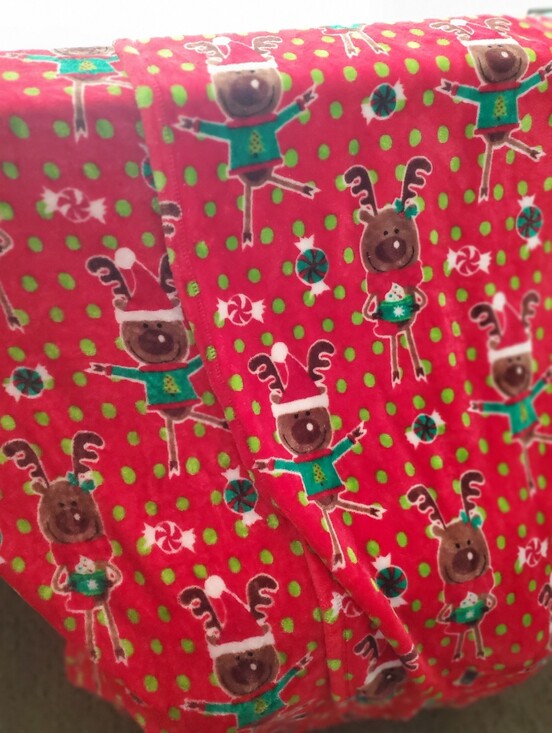 Hd Designs Other - 5/$20🌟Pair of Reindeer Holiday Throw Blankets NWOT